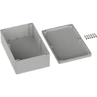 TRU COMPONENTS TC-9065688 Industrihölje 240.3 x 160.3 x 90 ABS Grå-vit (RAL 7035) 1 st