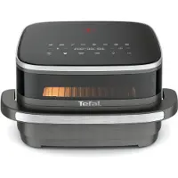 Tefal Easy Fry XL Surface FW402HE0, Varmluftsfritös, 1,2 kg, Single, Svart, Grå, Röra, Fristående