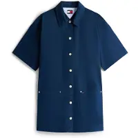 Tommy Hilfiger Tommy Jeans Patch Pocket Mini Loose Shirt Dress