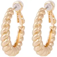 Sno of sweden Twist guld örhängen 1386-6900257