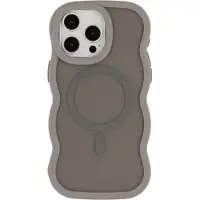 Mtp Products iPhone 14 Pro Vågkant Magnetiskt hybrid skal - Grå