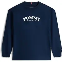 Tommy Hilfiger Långärmade T-shirts MONOTYPE PRINT T-SHIRT LS pojkar - Marin - 10 år