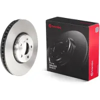 Brembo Bromsskiva 09C40613 fram, ventilerad, höggradigt förkolnad, 1 Stycke