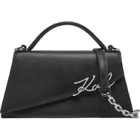 Karl Lagerfeld Handväska 'Essentials' svart