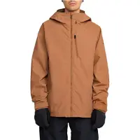 Volcom - Skidjackor - 2836 Insultaed Jacket Terra Brown för Unisex - Storlek S - Brun