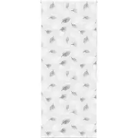 vidaXL Rullgardin för dusch 90x240 cm tyg bredd 86 cm