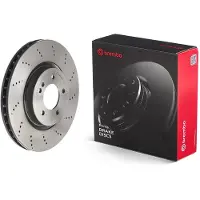 Brembo Bromsskiva 09D76311 bak, ventilerad, höggradigt förkolnad, 1 Stycke