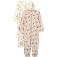 Pippi Onesie - Pyjamasdräkter - 2-pack - Violet Ice - - 1½ år (86) - Onesie