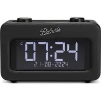 Roberts Revival Rest, Digital alarmur, Rektandel, Sort, 24t, DAB, DAB+, FM, Radio/buzzer