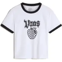 Vans T-shirt 'Apple Boom Ringer' svart / vit