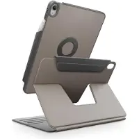 Uniq Rovus Snapmount Magnetiskt 360 Roterande Avtagbart fodral för iPad Air 11"/10.9" - grå