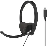 Koss Headset CS300 On-Ear USB Svart
