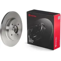 Brembo Bromsskiva 08A72917 bak, full, 1 Stycke
