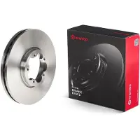 Brembo Bromsskiva 09C24310 fram, ventilerad, 1 Stycke