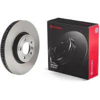 Brembo Bromsskiva 09C51411 fram, ventilerad, höggradigt förkolnad, 1 Stycke