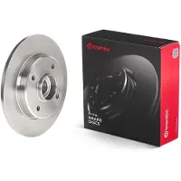 Brembo Bromsskiva 08D20517 bak, full, 1 Stycke