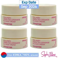 INNISFREE 5 st/50ml_[] Collagen Grönt Te Keramid Studsig Kräm 10ml (Prov) 10ml X 5pcs (50ml) Tube type
