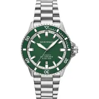 Giorgio Armani Analog klocka grön / petrol / silver