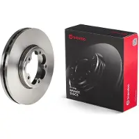 Brembo Bromsskiva 09C24020 fram, ventilerad, 1 Stycke