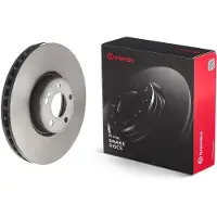 Brembo Bromsskiva 09D52913 fram, ventilerad, höggradigt förkolnad, 1 Stycke