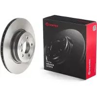 Brembo Bromsskiva 9992411 bak, ventilerad, höggradigt förkolnad, 1 Stycke
