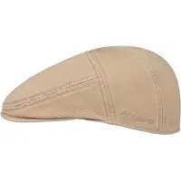 Stetson Paradise Cotton Flat Cap Beige