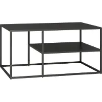 En.casa Soffbord Solund 45x90x60 cm stål svart []
