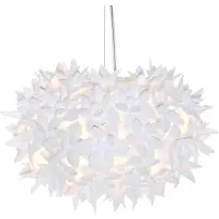 Kartell Taklampa , Bloom S2, Vit, Vardagsrum, Plast, Design