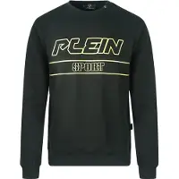 Philipp Plein Sport Guld Logotyp Svart Tröja