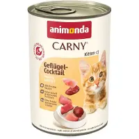 Animonda Carny Carny Kitten Poultry Cocktail 6x400 g koktajl drobiowy dla kociąt
