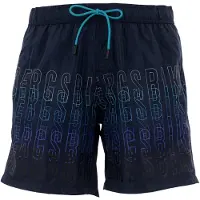 Bikkembergs Herr Badshorts Gradient Marinblå