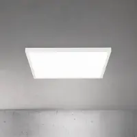 Orion LED taklampa Disc, dimbar, Vitt / opal, Vardagsrum / matsal, Aluminium / grå / zink, Modern, LED-taklampa