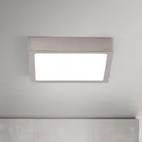 Orion LED taklampa Disc, dimbar, Aluminium / grå / zink, Vardagsrum / matsal, Aluminium / grå / zink, Modern, LED-taklampa