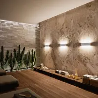 LINEA LIGHT LED vägglampa Satori, Vitt / opal, Vardagsrum / matsal, Aluminium / grå / zink, LED-vägglampa, vägglampa inomhus
