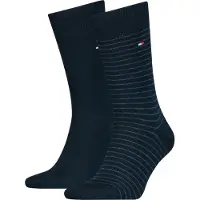 Tommy Hilfiger Small Stripe Classic Socks 2 Pairs Blå EU 39-42 Man