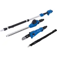 Scheppach grensåg och sax på förlängningsskaft C-PHTS410-X 20 V IXES