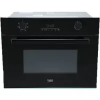 Beko BMCI 44313 FBG, Inbyggd, Kombinationsmikrovågsugn, 44 l, 900 W, Inbyggd display, Rotations-, Röra
