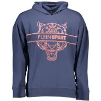 Plein sport Tiger grafisk hoodie sweatshirt