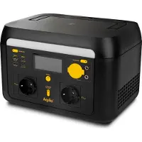 Aqiila S600V2 bärbar powerstation LiFePO4 512 Wh 1000 W svart med app-styrning