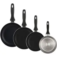 Wellhome 16/20/24/28 Cm Stekpanne Set 4 Bitar