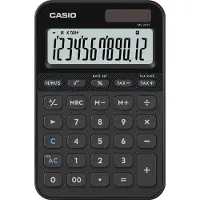 Casio MS-20YC, Skrivbord, Grundläggande, Batteri/solcell, Svart