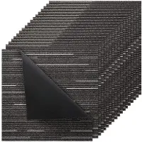 Vevor Mattplattor Återanvändbara 610x610 mm, 24 ST Modulär Matta Fyrkantig Matta, Kommersiell Golv Mjuk Vaddering För Sömlöst Överdrag 8,9㎡, Enkelt Gör-det-själv-Ersättning För Vardagsrum Sovrum Konto