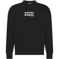 Calvin Klein Sweatshirt svart / vit