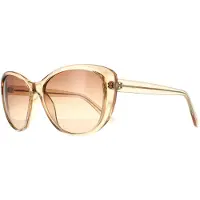 Calvin Klein Cat Eye Dam Kristall Beige Brun Gradient CK19560S