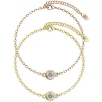 MYC Paris Armband med födelsestenar - guld, roséguld och kristall