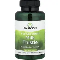 Swanson Health Full Spectrum Mariatistel, 500 mg, Veganska kapslar, 100
