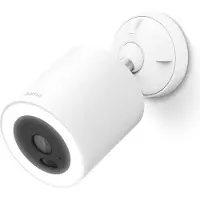 Hama 00176670, IP-säkerhetskamera, utomhus, trådlös, Alexa/Google Assistant/Homey, 2400 MHz, vägg