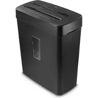 Hama Prime M50CD-B Dokumentförstörare 6 ark 2 x 12 mm P-5 13 l Strimlar också Kreditkort
