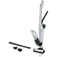 Bosch Flexxo BBH3ALL28 - Dammsugare - skaft/handhållen (2-i-1) - utan påse - sladdlös - vit metallisk