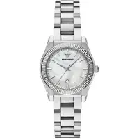 Emporio Armani Analog klocka silver / vit